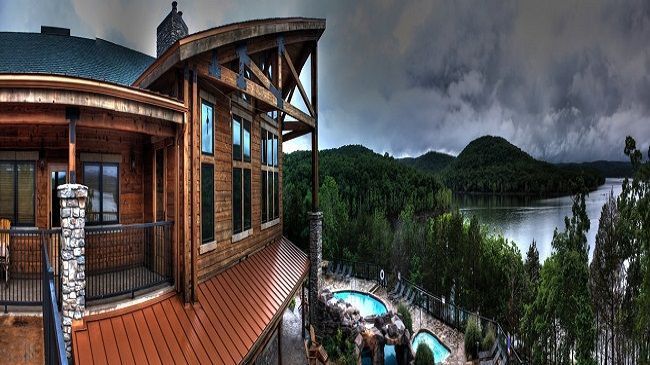 Stonewater Cove Resort And Spa Shell Knob Exterior foto
